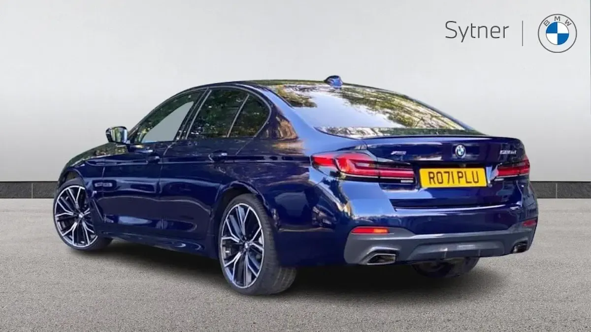 Used BMW 520 M Sport 187 HP (137 kW) 2021 Blue