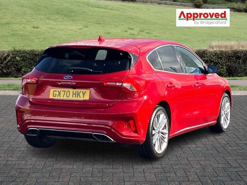 Used Ford Focus Vignale 125 HP (91 kW) 2020 Red Hatchback