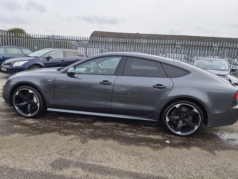 Used Audi A7 Black Edition 2014 Grey Hatchback