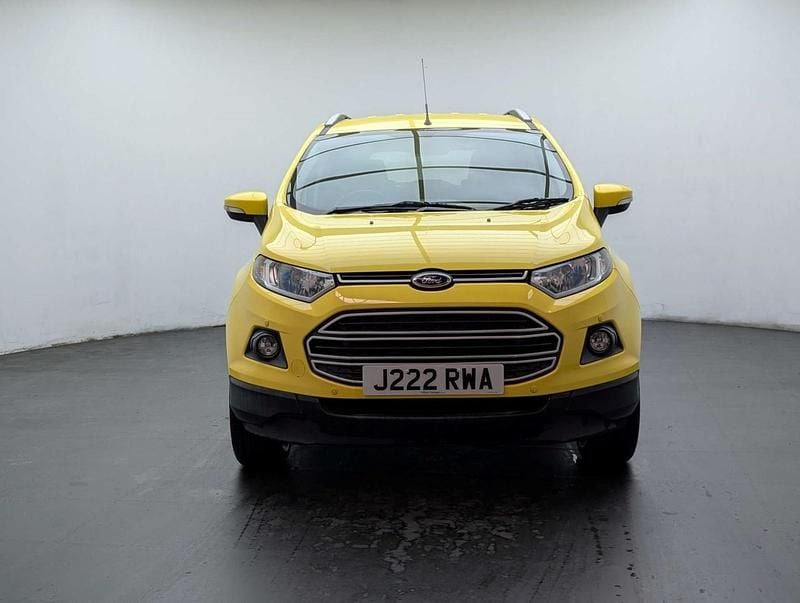 Used Ford Ecosport Zetec 112 HP (82 kW) 2015 Yellow SUV