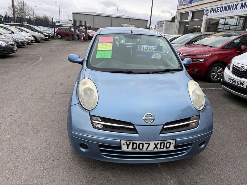 Used Nissan Micra 79 HP (58 kW) 2007 Blue Hatchback