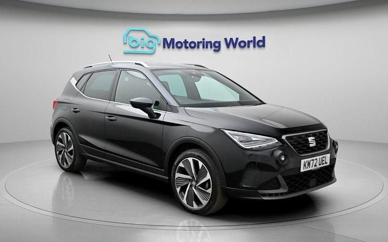 Used Seat Arona FR 110 HP (80 kW) 2022 Black SUV