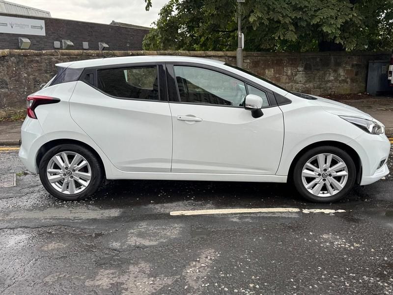 Used Nissan Micra Acenta 2018 White Hatchback