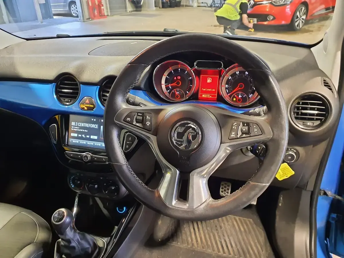 Used Vauxhall Adam S 2018 Blue Hatchback