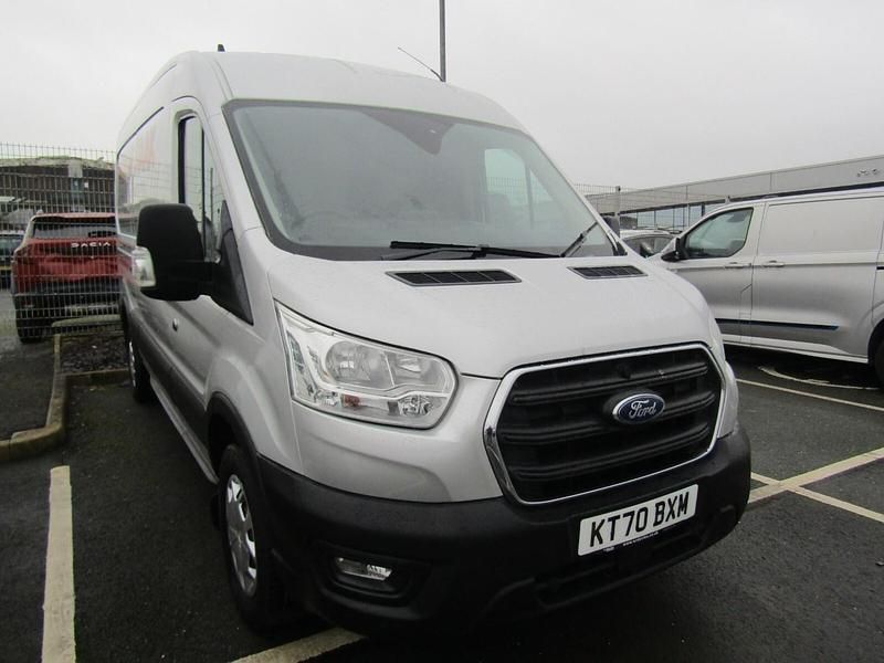 Used Ford Transit Trend 130 HP (95 kW) 2021 Silver Van