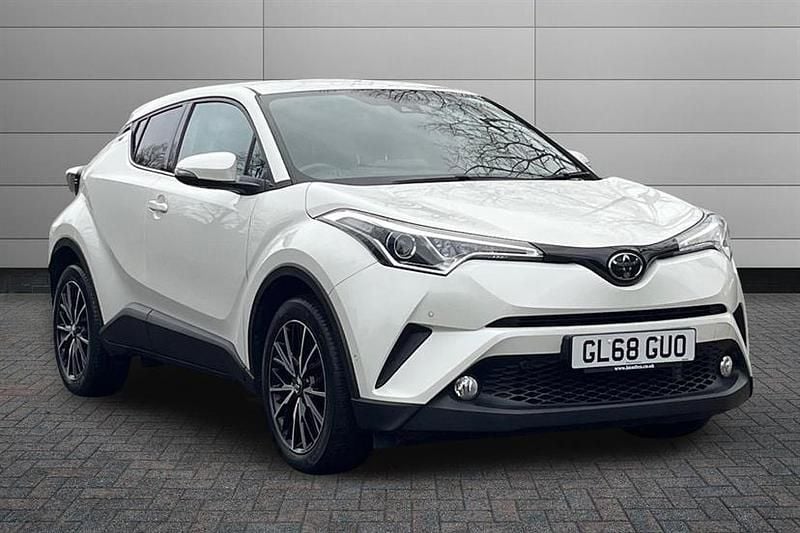White Used 2018 Toyota C-HR SUV | £15,795 (Fair price) - Image 1/4