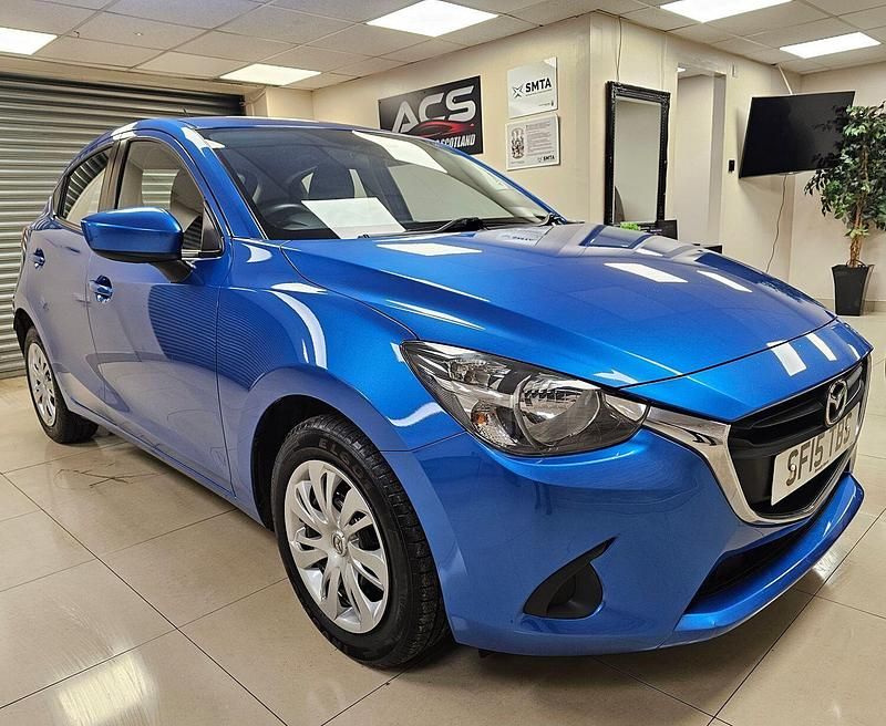 Blue Used 2015 Mazda 2 Hatchback | £4,995 (Fair price) - Image 1/4