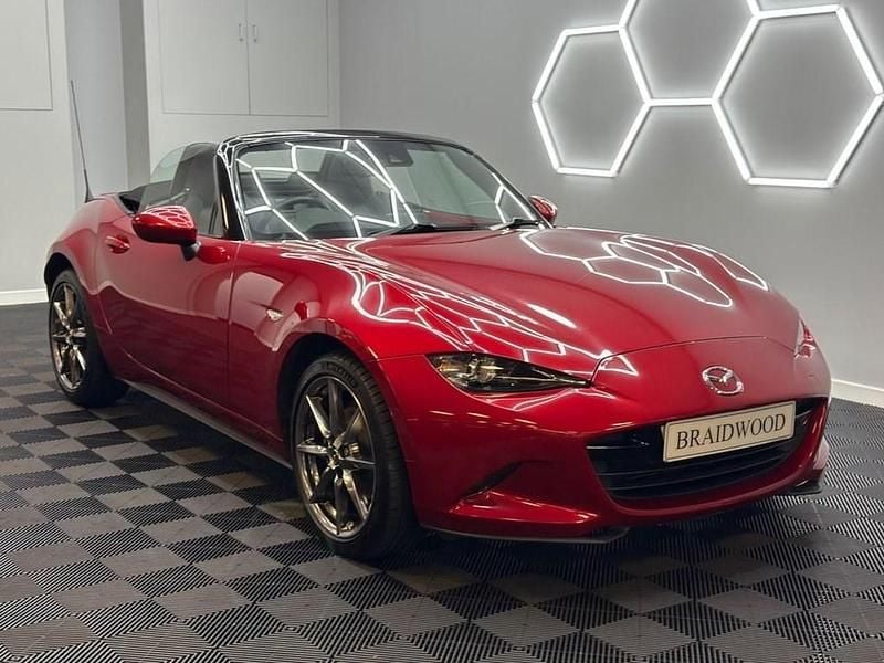 Red Used 2016 Mazda MX5 Inclusive Cabriolet | £13,990 (Good price) - Image 1/4