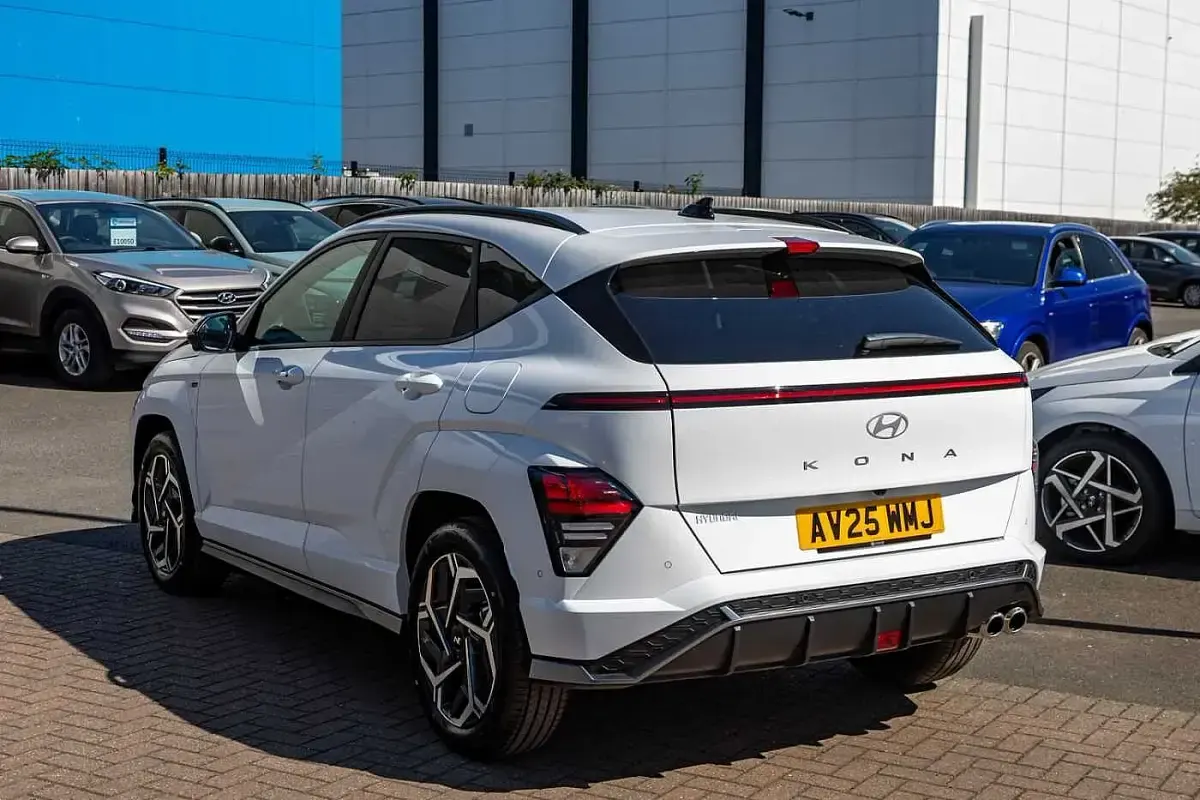 Used Hyundai Kona N Line 2025 White SUV