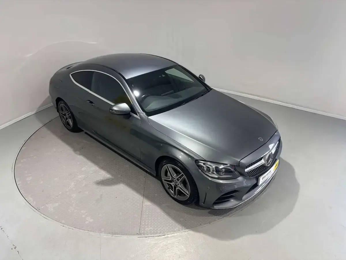 Used Mercedes C300 AMG Line Premium 254 HP (186 kW) 2019 Grey Coupe