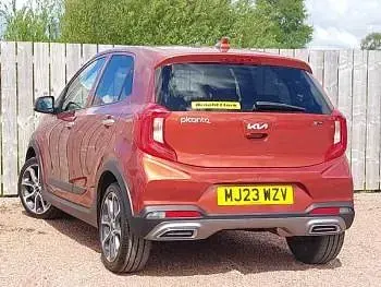 Used Kia Picanto X-Line 66 HP (48 kW) 2023 Orange Hatchback