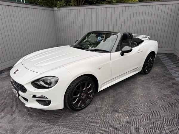 White Used 2019 Fiat 124 S Cabriolet | £15,750 (Fair price) - Image 1/1