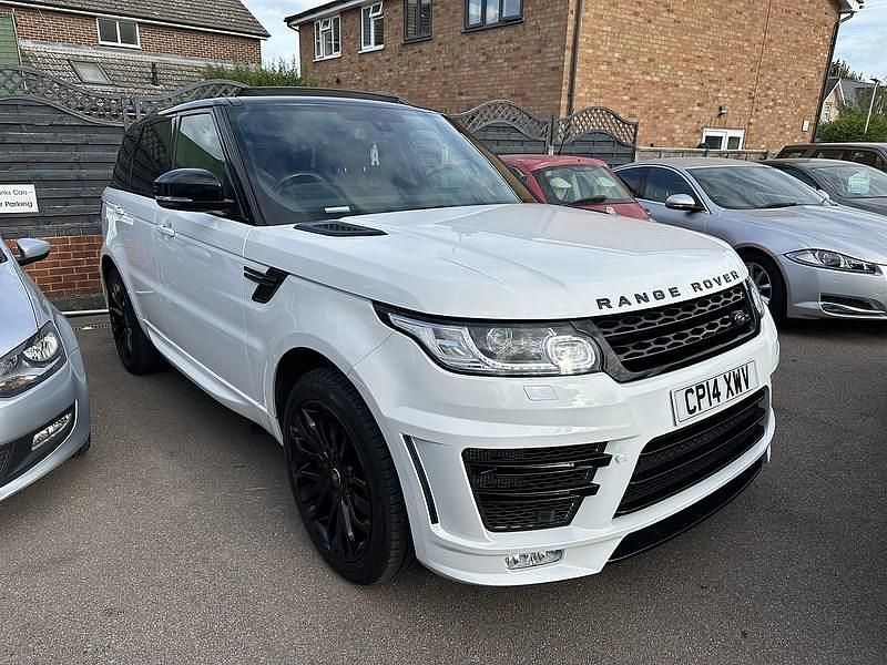 White Used 2014 Land Rover Range Rover Sport HSE Dynamic SUV | £14,500 (Good price) - Image 1/4