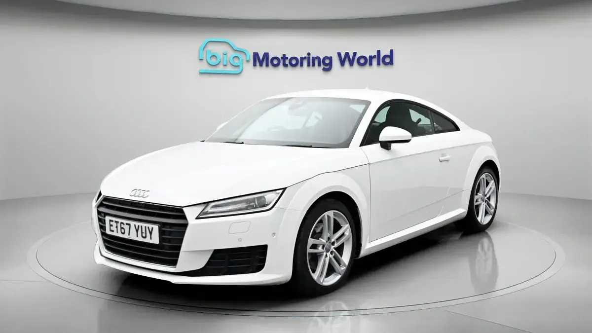 Begagnad Audi TT Sport 230 HK (169 kW) 2017 Vit Sportkupé