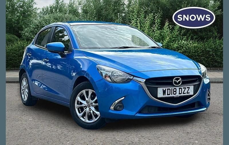 Used Mazda 2 90 HP (66 kW) 2018 Blue Hatchback