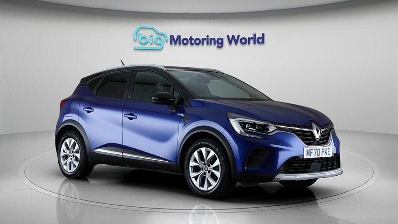 Blue Used 2020 Renault Captur Iconic SUV | £11,100 (Fair price) - Image 1/4