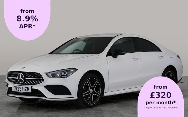 White Used 2022 Mercedes CLA250e AMG line Sedan | £23,500 (Good price) - Image 1/1