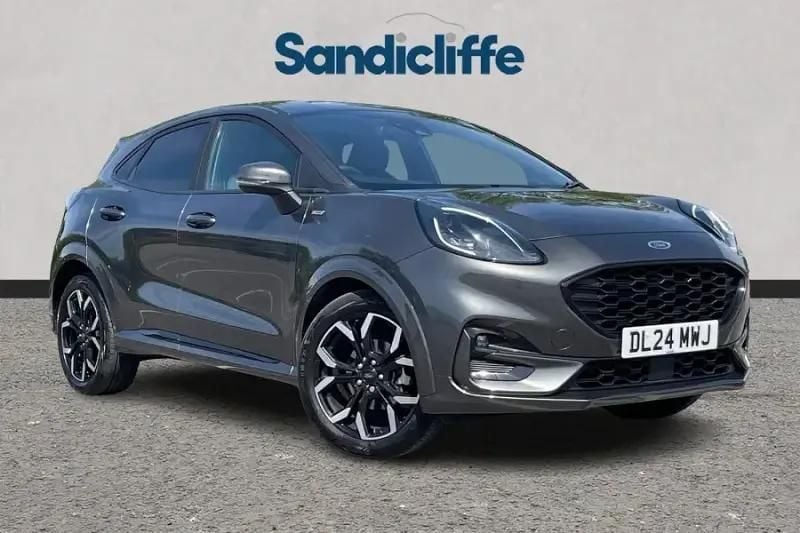 Magnetic (exclusive paint) Used 2024 Ford Puma ST-Line X Hatchback | £17,054 (Fair price) - Image 1/4