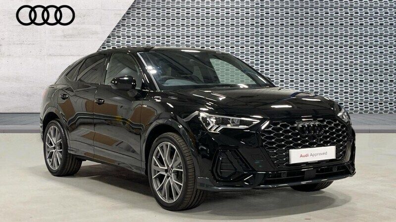 Black Used 2024 Audi Q3 Sportback Black Edition SUV | £37,049 (A bit pricey) - Image 1/4