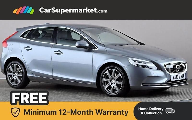 Used Volvo V40 Inscription 152 HP (111 kW) 2018 Grey Hatchback