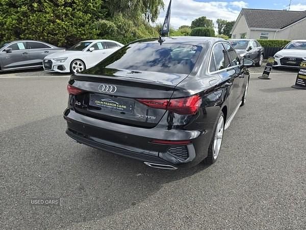 Used Audi A3 S-Line 2021 Black Sedan