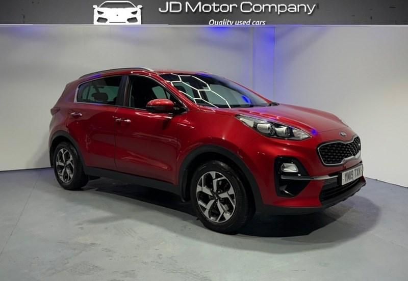 Red Used 2019 Kia Sportage 2 SUV | £12,500 (Good price) - Image 1/4