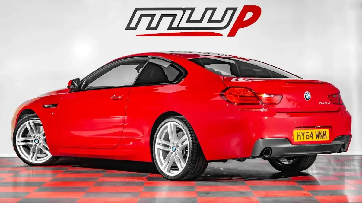 Begagnad BMW 640 M Sport 400 HK (294 kW) 2014 Röd Sportkupé