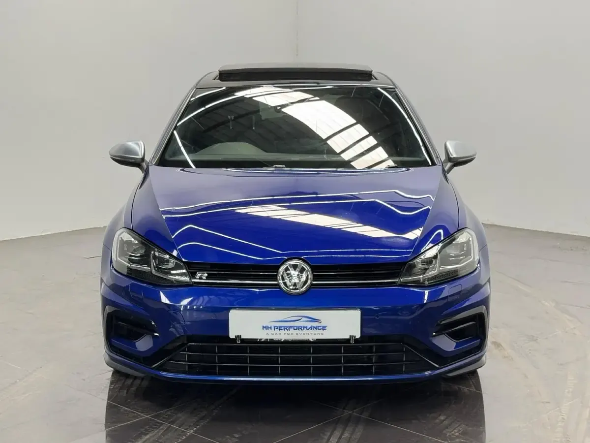 Used VW Golf VII R 300 HP (220 kW) 2019 Blue Hatchback