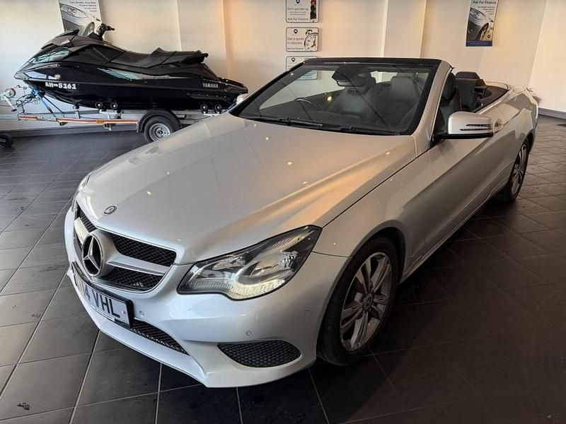 Used Mercedes E220 SE 2014 Silver Cabriolet