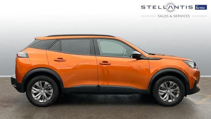 Used Peugeot e-2008 Active+ 98 kW (134 HP) 2023 Orange SUV