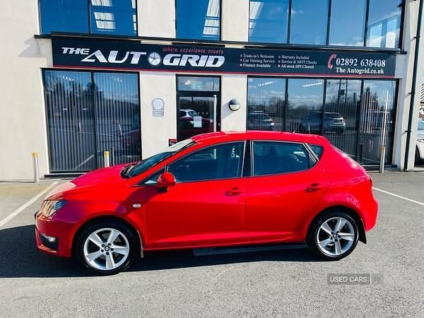 Red Used 2014 Seat Ibiza FR Hatchback | £4,895 (Fair price) - Image 1/4