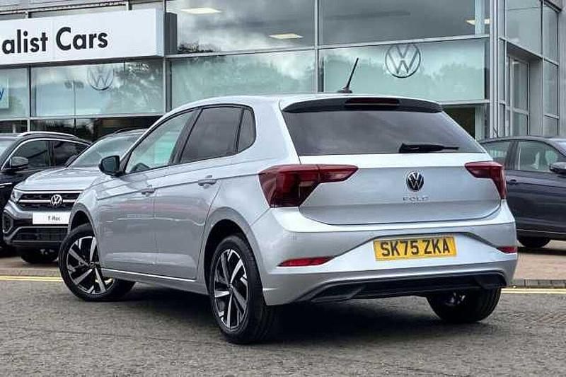 Used VW Polo Match 95 HP (69 kW) 2025 Silver Hatchback