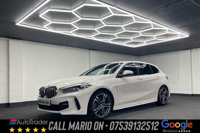 White Used 2022 BMW 118 M Sport Hatchback | £19,490 (Good price) - Image 1/4