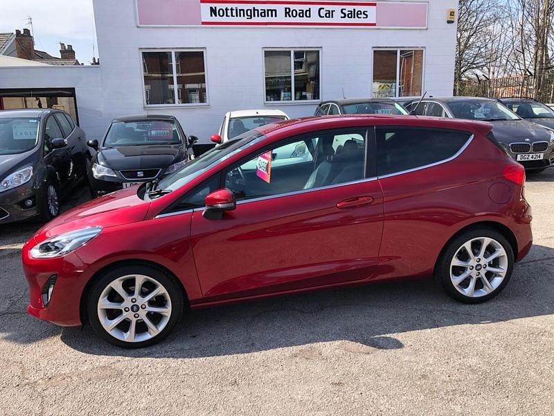 Used Ford Fiesta Titanium X 125 HP (91 kW) 2018 Red Hatchback