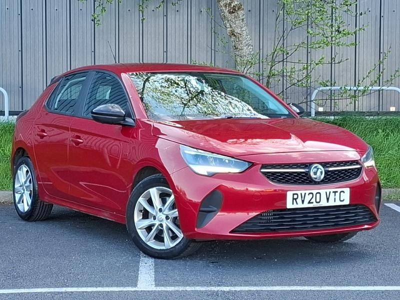 Used Vauxhall Corsa 100 HP (73 kW) 2020 Red Hatchback