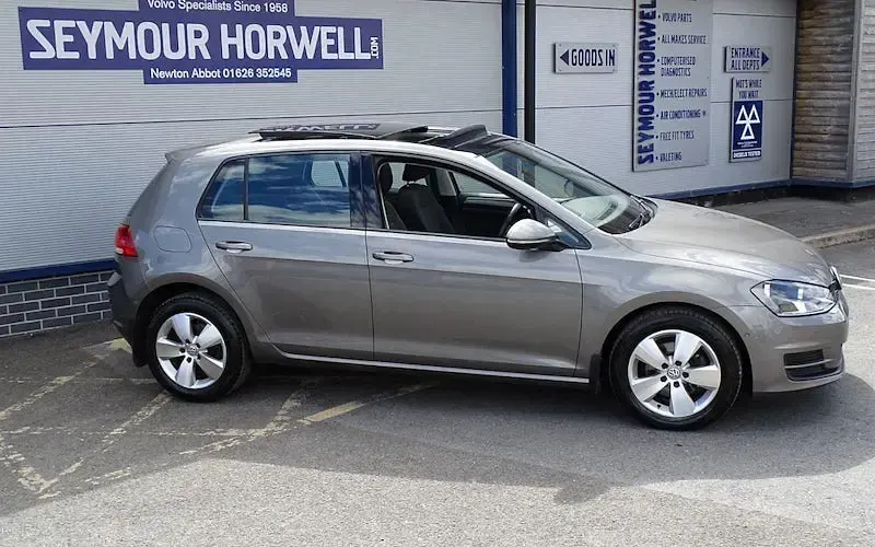Used VW Golf VII Match 105 HP (77 kW) 2013 Grey Hatchback