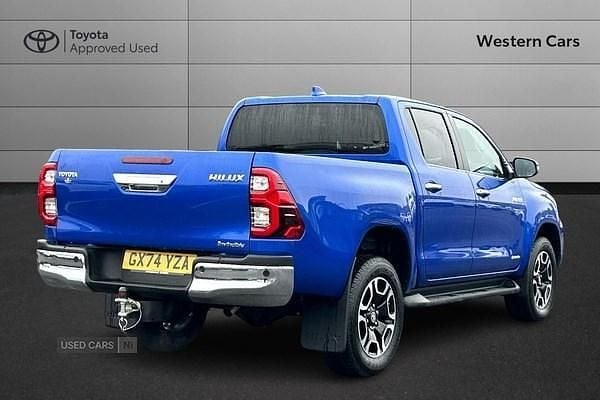 Used Toyota HiLux 150 HP (110 kW) 2024 Blue Pickup