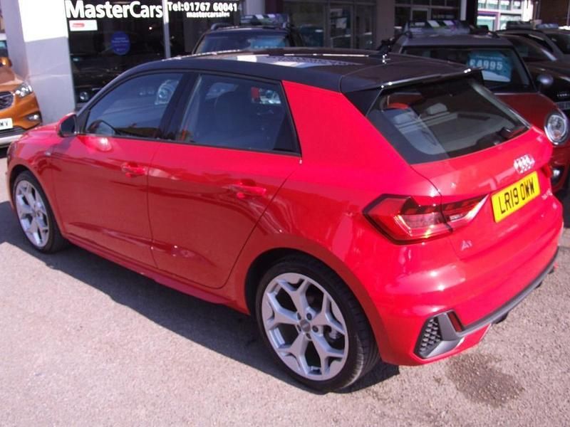 Used Audi A1 Sportback S-Line 150 HP (110 kW) 2019 Red Hatchback