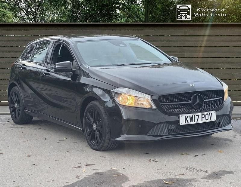 Black Used 2017 Mercedes A180 Executive Hatchback | £11,995 (Good price) - Image 1/4