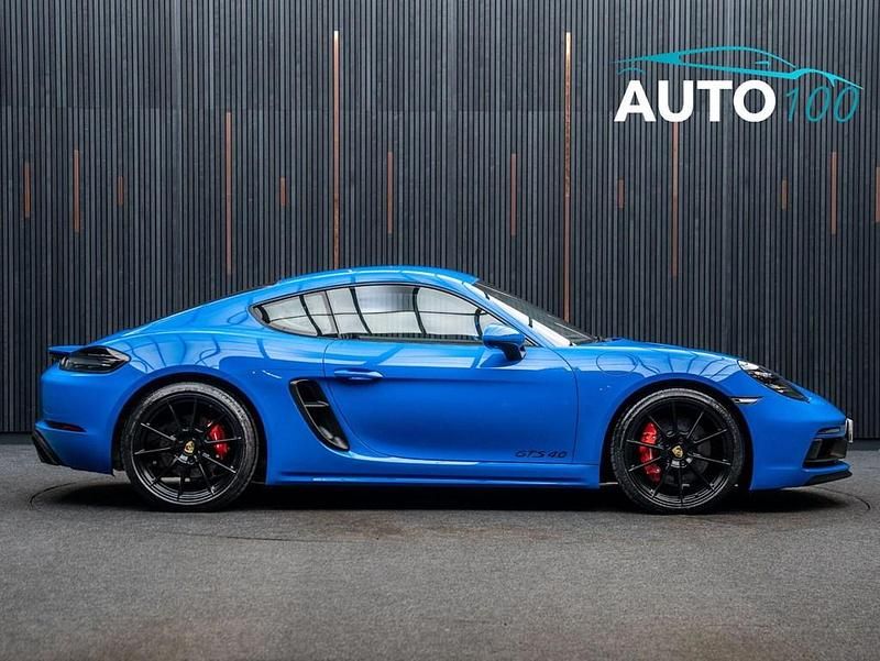 Used Porsche 718 Cayman 2022 Blue Coupe