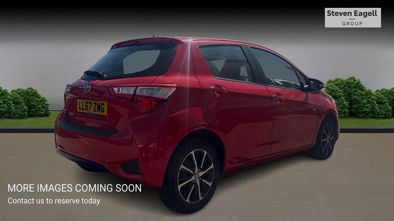 Used Toyota Yaris 2018 Red Hatchback