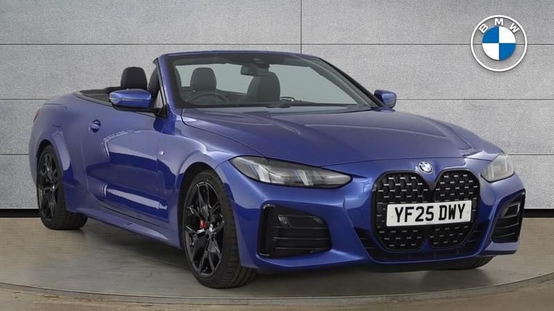 Blue Used 2025 BMW 420 M Sport Cabriolet | £44,790 (Fair price) - Image 1/4