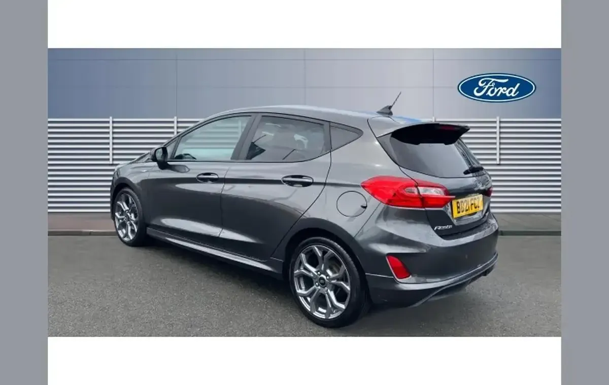 Used Ford Fiesta ST-Line 125 HP (91 kW) 2021 Grey Hatchback