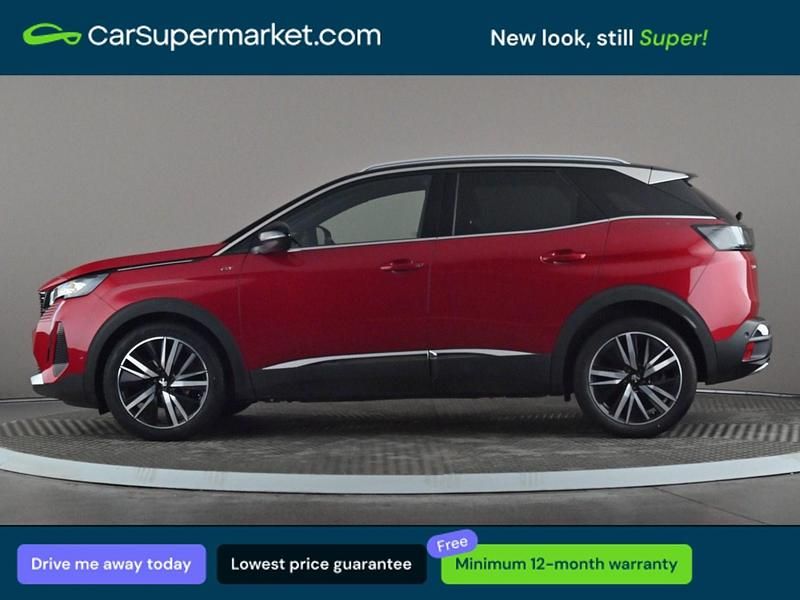 Used Peugeot 3008 Premium 131 HP (96 kW) 2022 Red Hatchback