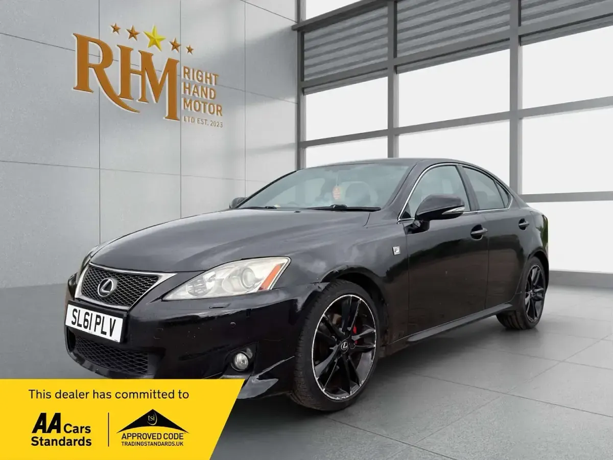 Used Lexus IS250 Sport Line 2011 Black Sedan