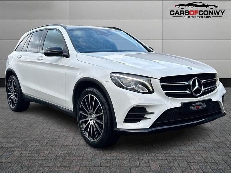 Used Mercedes GLC250 AMG line 204 HP (150 kW) 2016 White Estate
