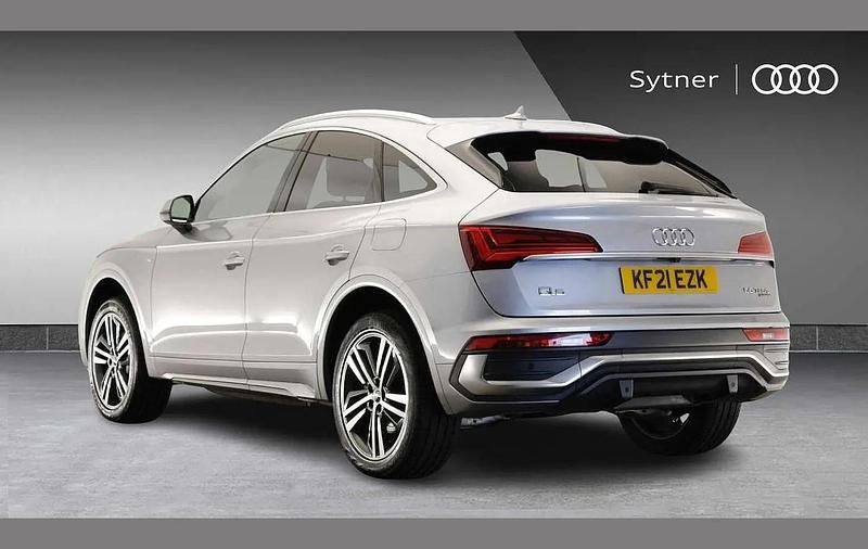 Begagnad Audi Q5 Sportback Competition 362 HK (266 kW) 2021 Silver SUV
