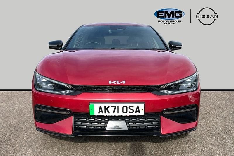 Used Kia EV6 GT-Line 166 kW (226 HP) 2021 Red SUV