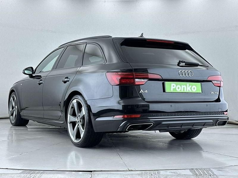 Used Audi A4 Black Edition 150 HP (110 kW) 2019 Black Estate