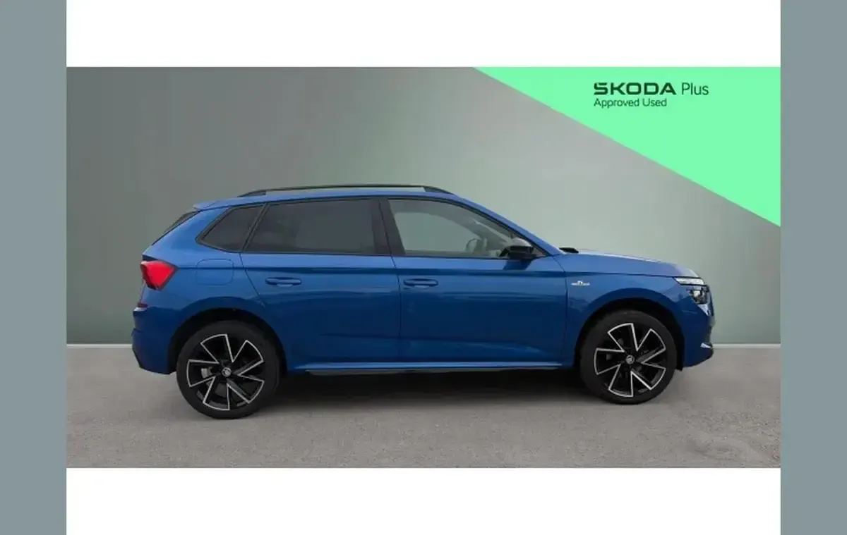 Used Skoda Kamiq Monte Carlo 115 HP (84 kW) 2023 Blue SUV